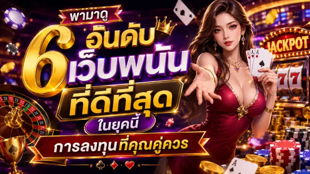 เว็บพนันที่ดีที่สุด
